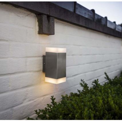LED Екстериорен аплик 2xLED/4W/230V IP44