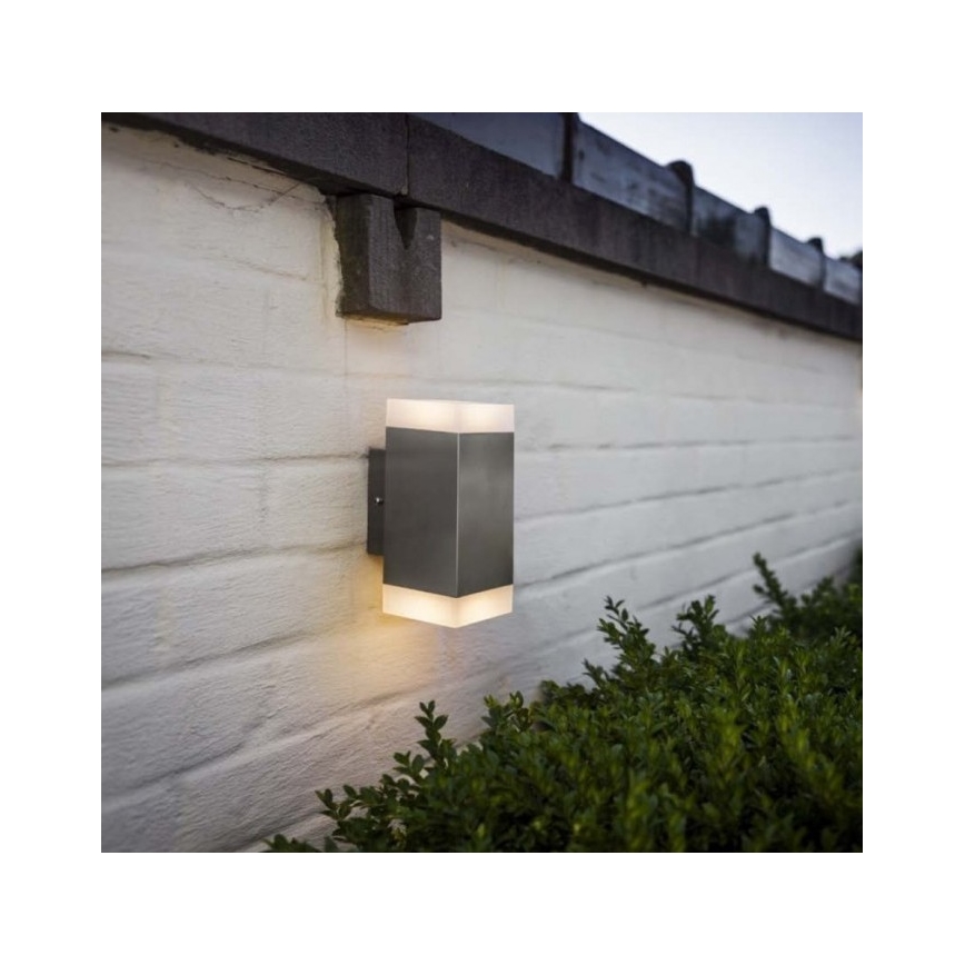 LED Екстериорен аплик 2xLED/4W/230V IP44