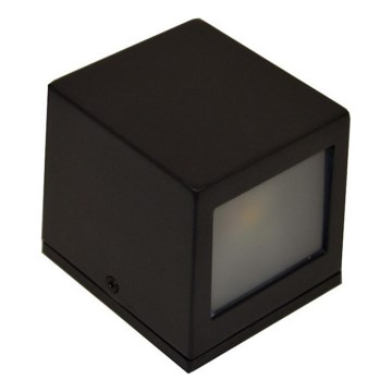 LED Екстериорен аплик 2xLED/5W/230V 4000K IP54 черен