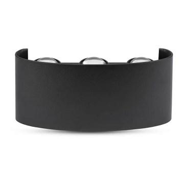 LED Екстериорен аплик 6xLED/6W/230V IP54 3000K черен