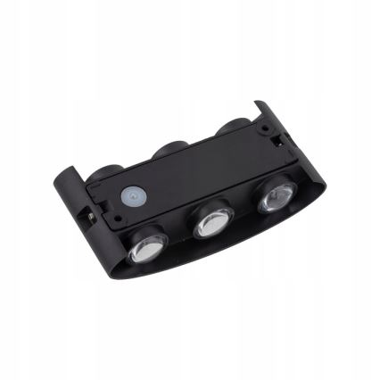 LED Екстериорен аплик ARROW 6xLED/1W/230V IP54 черен