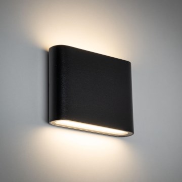 LED Екстериорен аплик ARWENA 2xLED/3W/230V IP54 черен