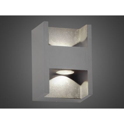 LED Екстериорен аплик CISSA 2xLED/2W/230V IP54