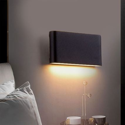 LED Екстериорен аплик FLOW LED/3W/230V IP54 4000K антрацит