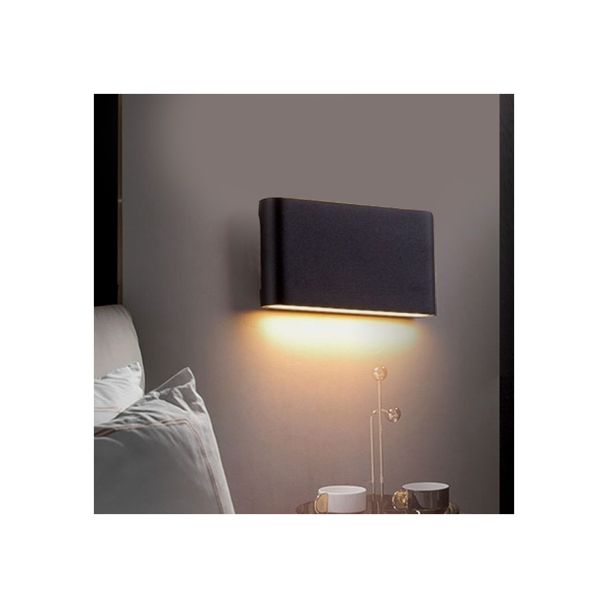 LED Екстериорен аплик FLOW LED/3W/230V IP54 4000K антрацит