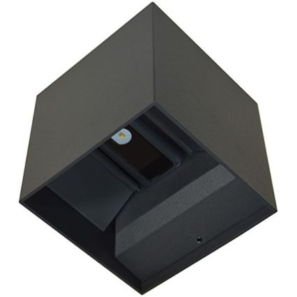 LED Екстериорен аплик KREON 2xLED/3W/230V IP54 4000K антрацит