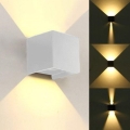 LED Екстериорен аплик KREON 2xLED/3W/230V IP54 4000K бял