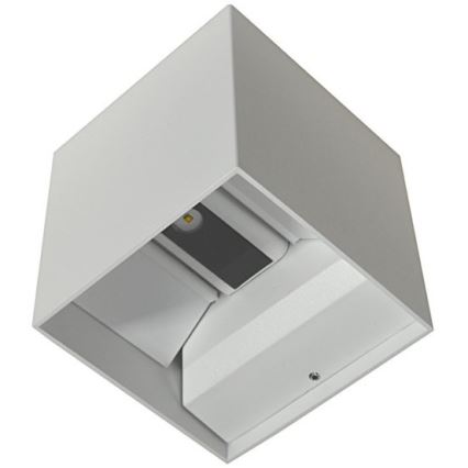 LED Екстериорен аплик KREON 2xLED/3W/230V IP54 4000K бял
