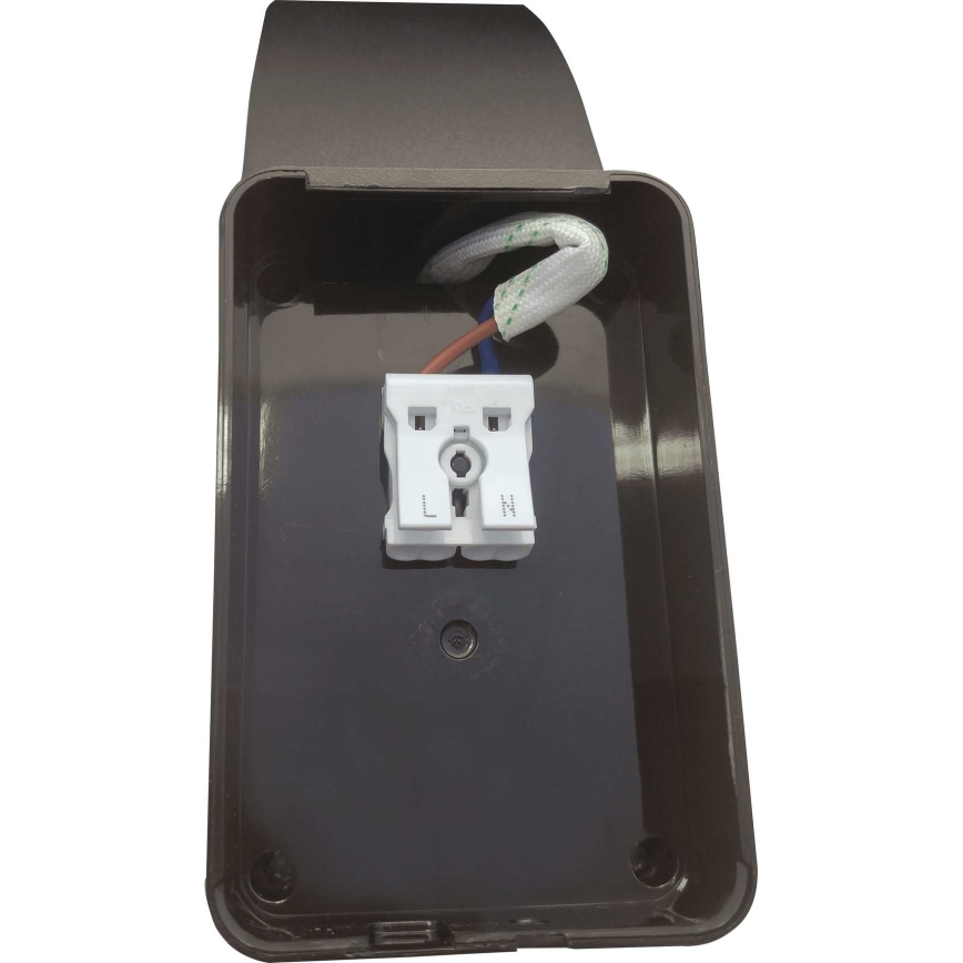 LED Екстериорен аплик LED/10W/230V IP54 черна