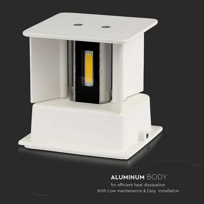 LED Екстериорен аплик LED/11W/230V 3000K IP65 бял