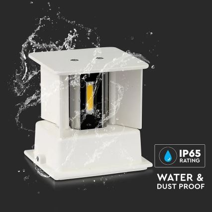 LED Екстериорен аплик LED/11W/230V 3000K IP65 бял