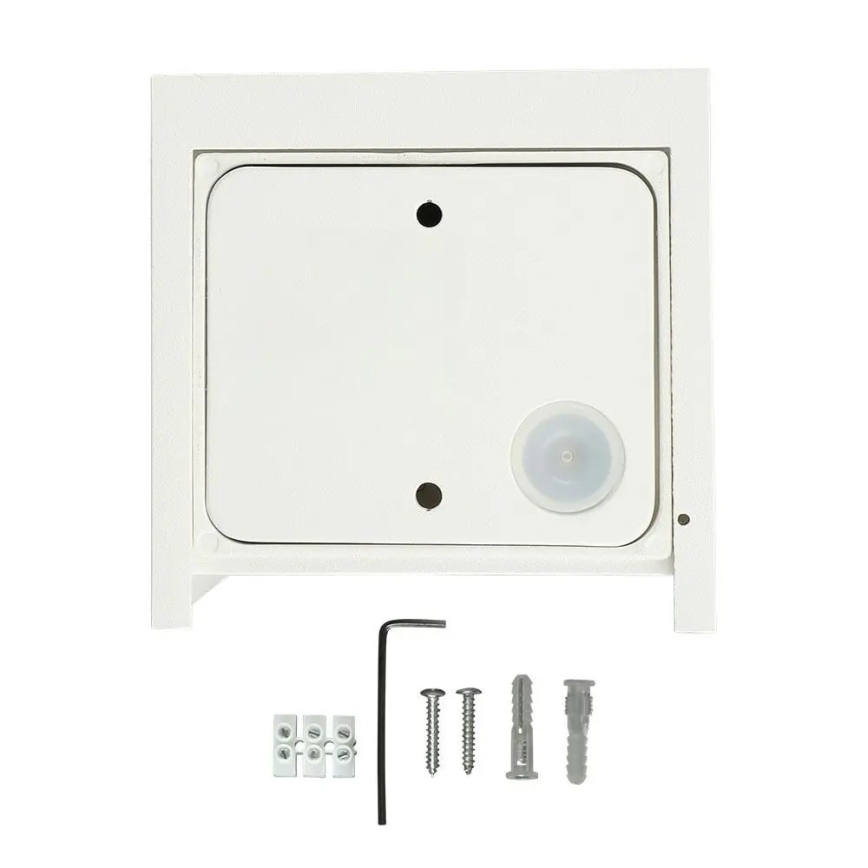 LED Екстериорен аплик LED/11W/230V 3000K IP65 бял