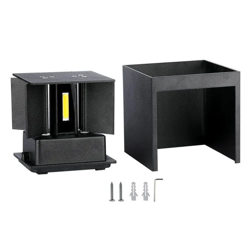 LED Екстериорен аплик LED/11W/230V 3000K IP65 черен
