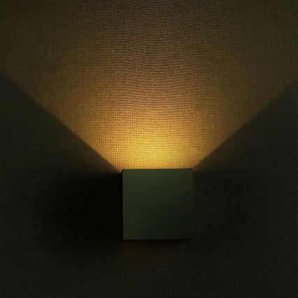 LED Екстериорен аплик LED/11W/230V 3000K IP65 сив