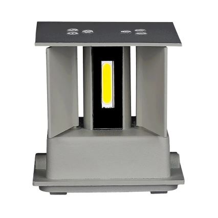 LED Екстериорен аплик LED/11W/230V 3000K IP65 сив