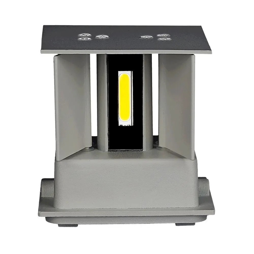 LED Екстериорен аплик LED/11W/230V 3000K IP65 сив