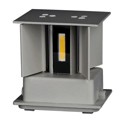 LED Екстериорен аплик LED/11W/230V 3000K IP65 сив