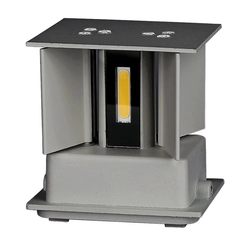 LED Екстериорен аплик LED/11W/230V 3000K IP65 сив
