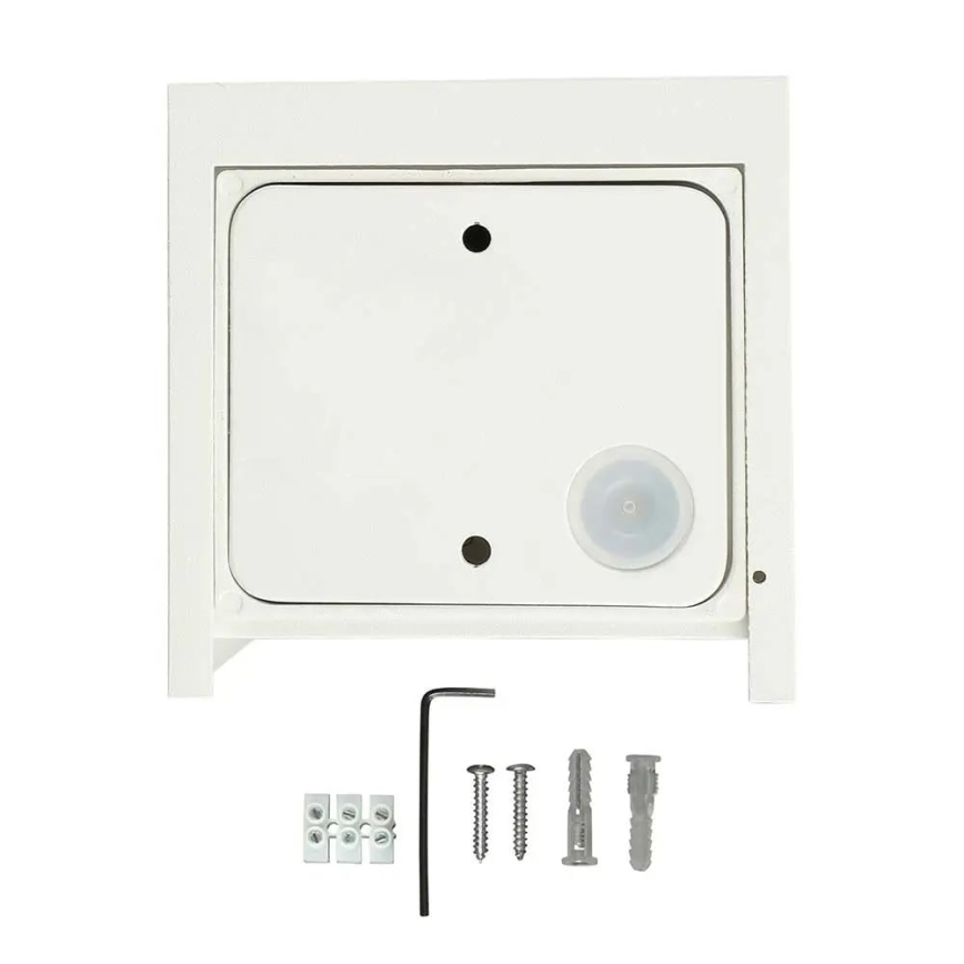 LED Екстериорен аплик LED/11W/230V 4000K IP65 бял