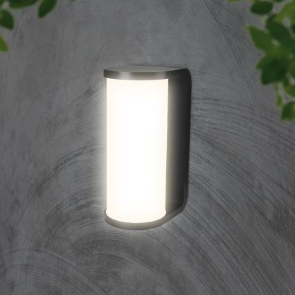 LED Екстериорен аплик LED/12W/230V 3000/4200/6500K IP65 черен