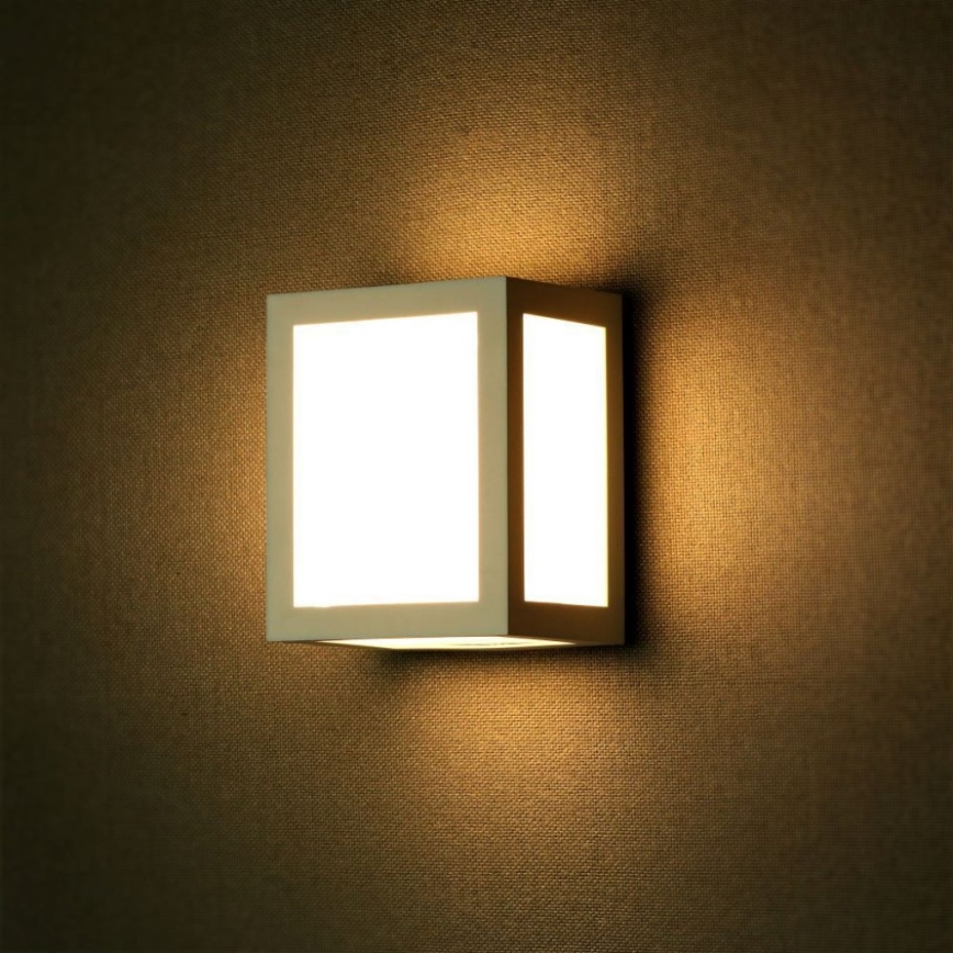 LED Екстериорен аплик LED/12W/230V 3000K IP65 бял