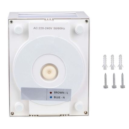 LED Екстериорен аплик LED/12W/230V 3000K IP65 бял