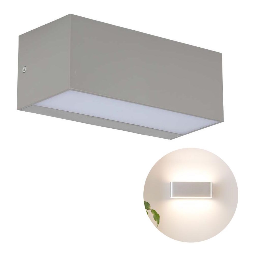 LED Екстериорен аплик LED/12W/230V 3000K IP65