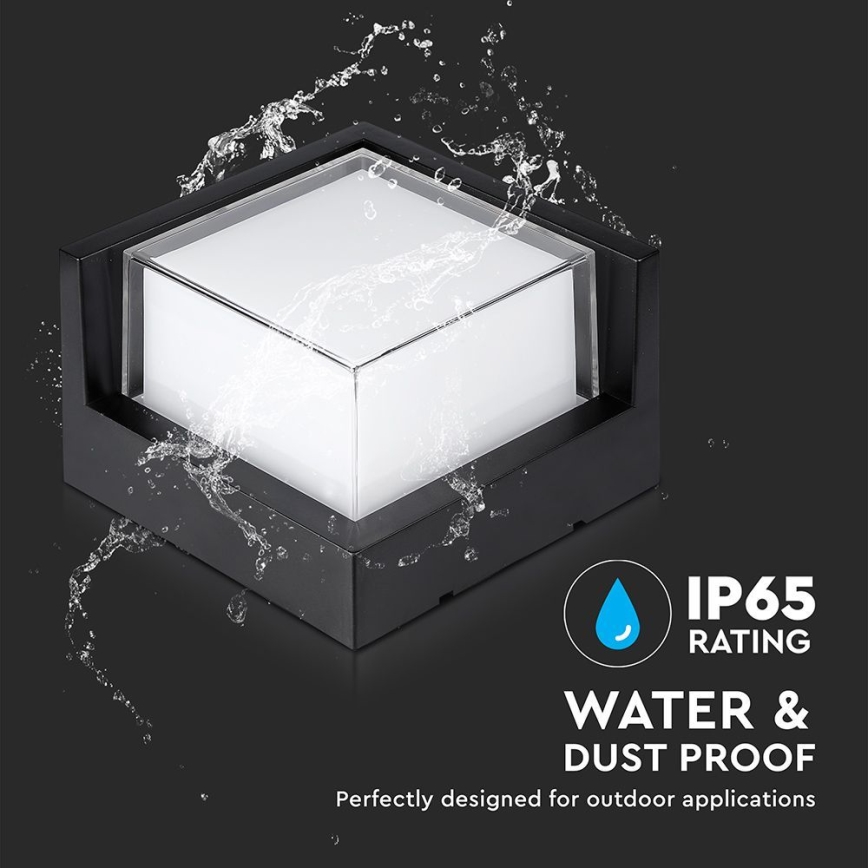 LED Екстериорен аплик LED/12W/230V 4000K IP65