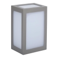 LED Екстериорен аплик LED/12W/230V 4000K IP65 сив