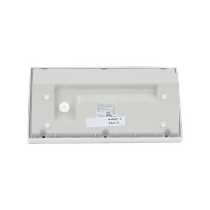 LED Екстериорен аплик LED/12W/230V 6400K IP65 бял