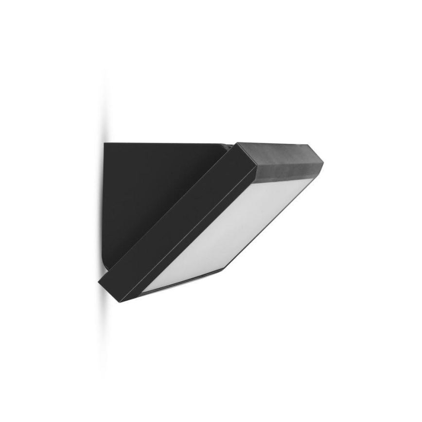LED Екстериорен аплик LED/12W/230V 6400K IP65 черен