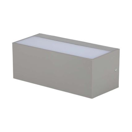 LED Екстериорен аплик LED/12W/230V 6400K IP65
