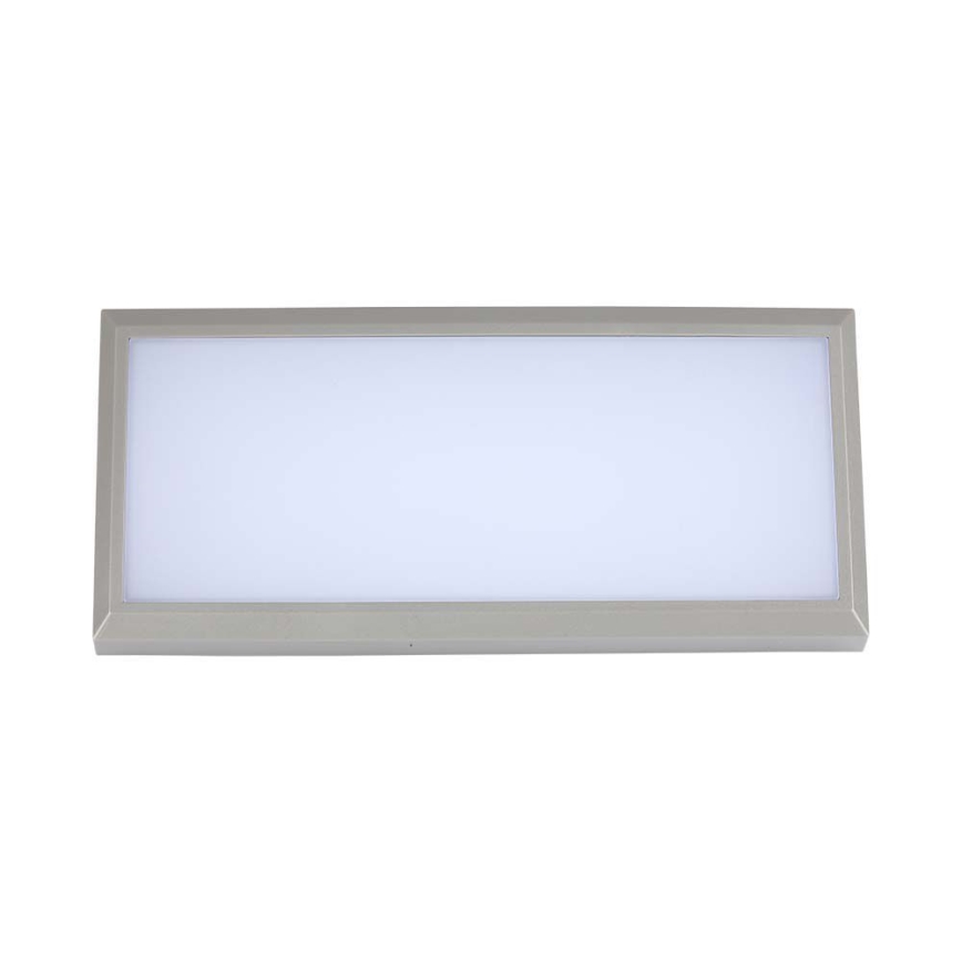 LED Екстериорен аплик LED/12W/230V 6400K IP65 сив