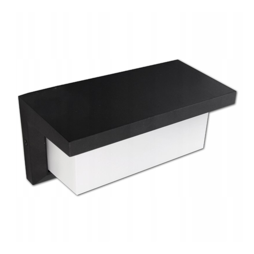 LED Екстериорен аплик LED/12W/230V IP54 черен