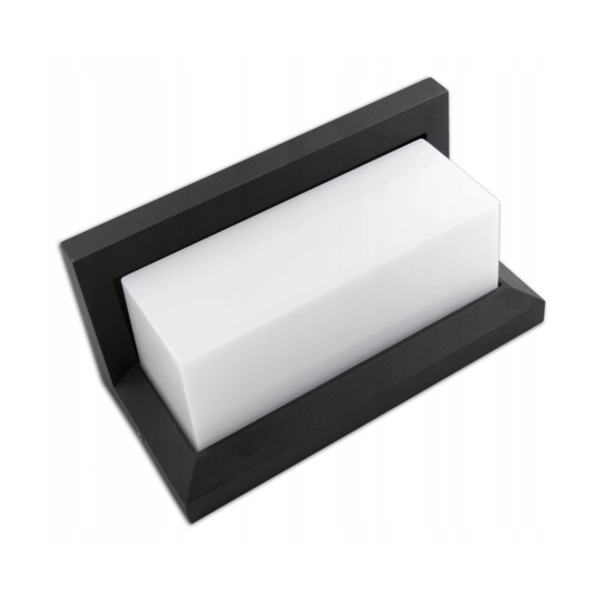 LED Екстериорен аплик LED/12W/230V IP54 черен