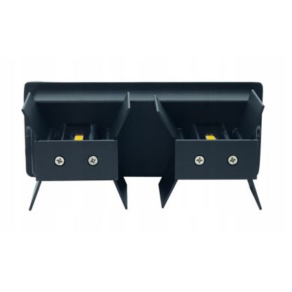 LED Екстериорен аплик LED/12W/230V IP54 черен