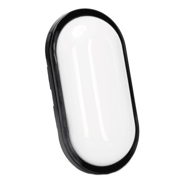 LED Екстериорен аплик LED/15W/230V 6500K черен IP65
