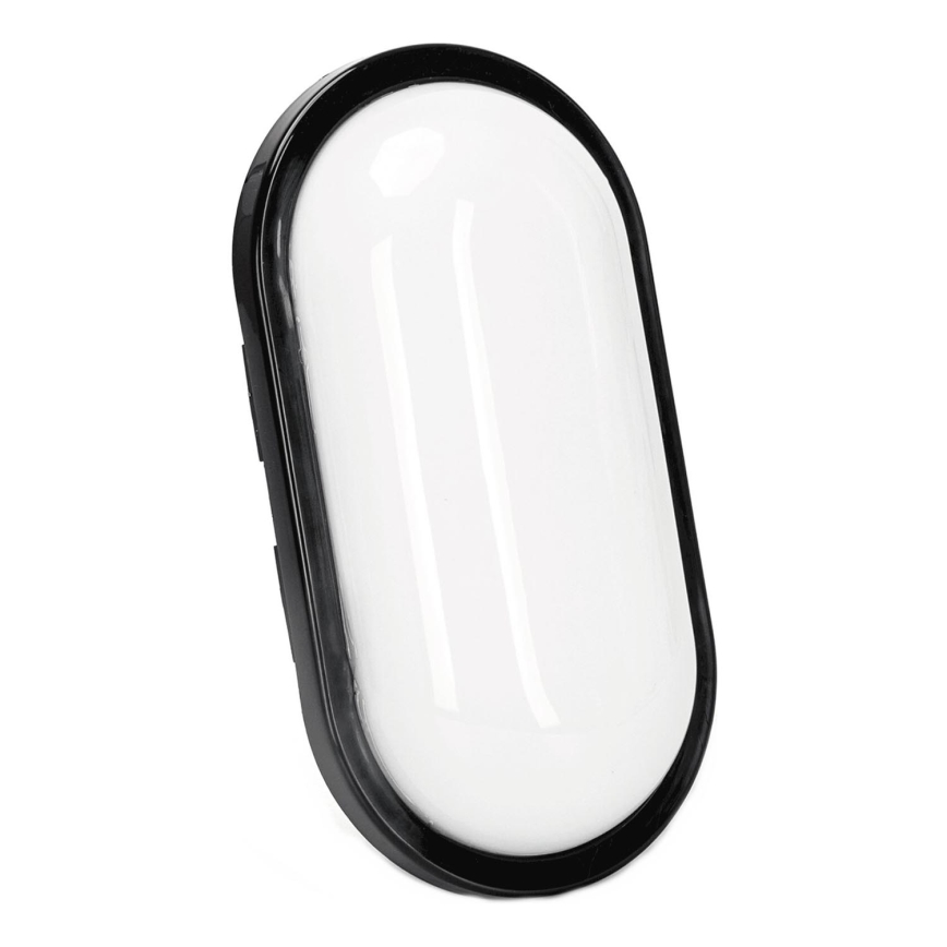 LED Екстериорен аплик LED/15W/230V 6500K черен IP65