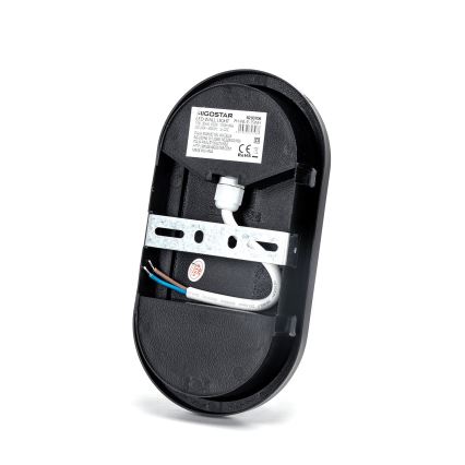 LED Екстериорен аплик LED/15W/230V 6500K черен IP65