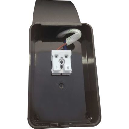 LED Екстериорен аплик LED/15W/230V IP54 черна