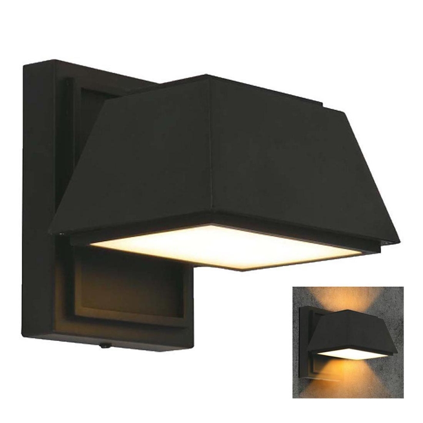 LED Екстериорен аплик LED/15W/230V IP65 3000K черен