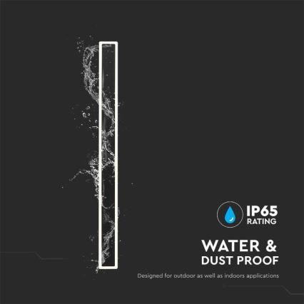 LED Екстериорен аплик LED/17W/230V 3000K IP65 черен