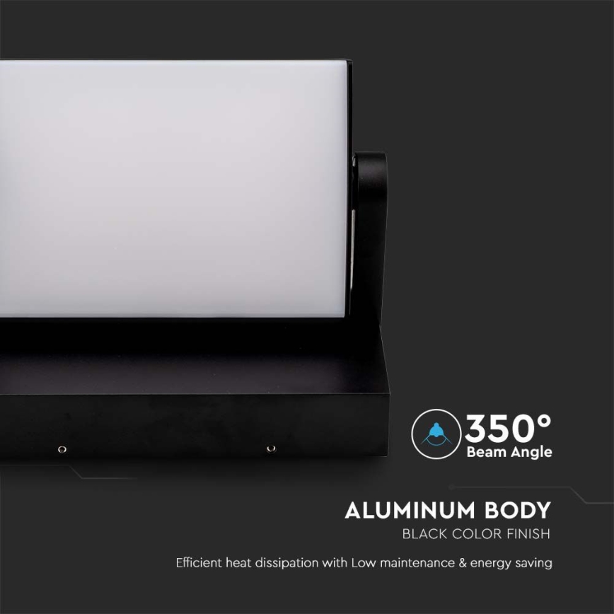 LED Екстериорен аплик LED/17W/230V 4000K IP65