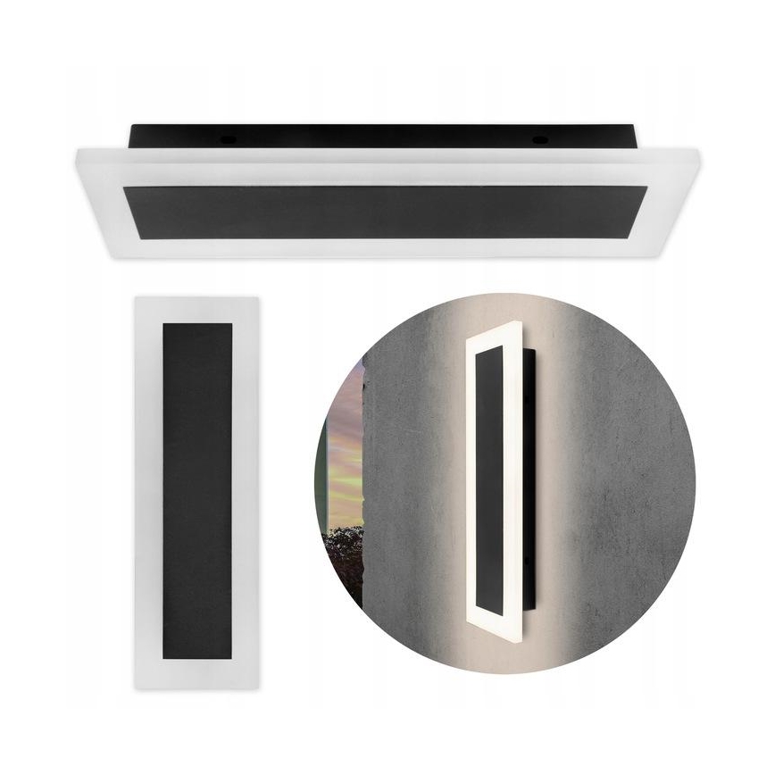 LED Екстериорен аплик LED/19W/230V IP54 черен