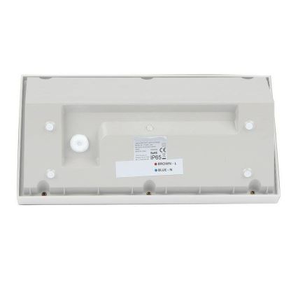 LED Екстериорен аплик LED/20W/230V 3000K IP65 бял