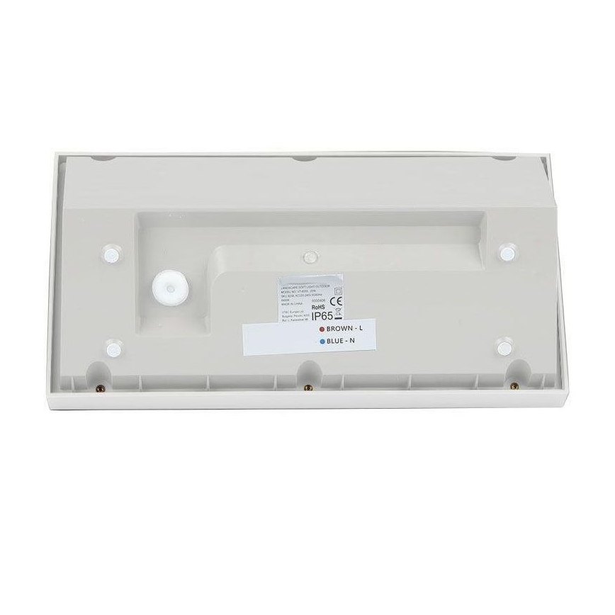 LED Екстериорен аплик LED/20W/230V 4000K IP65 бял