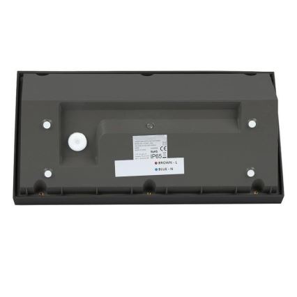 LED Екстериорен аплик LED/20W/230V 4000K IP65 черен