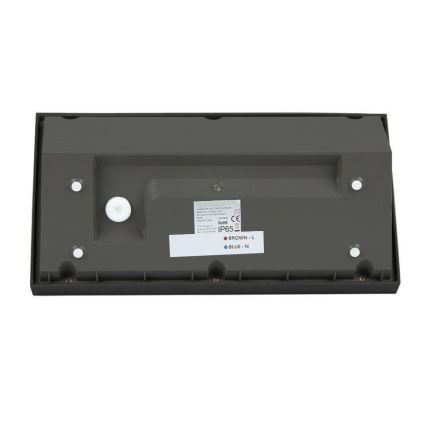 LED Екстериорен аплик LED/20W/230V 6400K IP65 черен