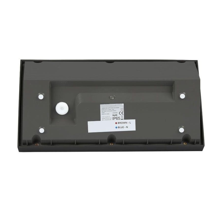 LED Екстериорен аплик LED/20W/230V 6400K IP65 черен