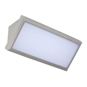 LED Екстериорен аплик LED/20W/230V 6400K IP65 сив